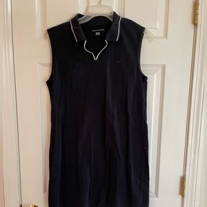 Tommy Hilfiger sleeveless collared dress, navy size XL